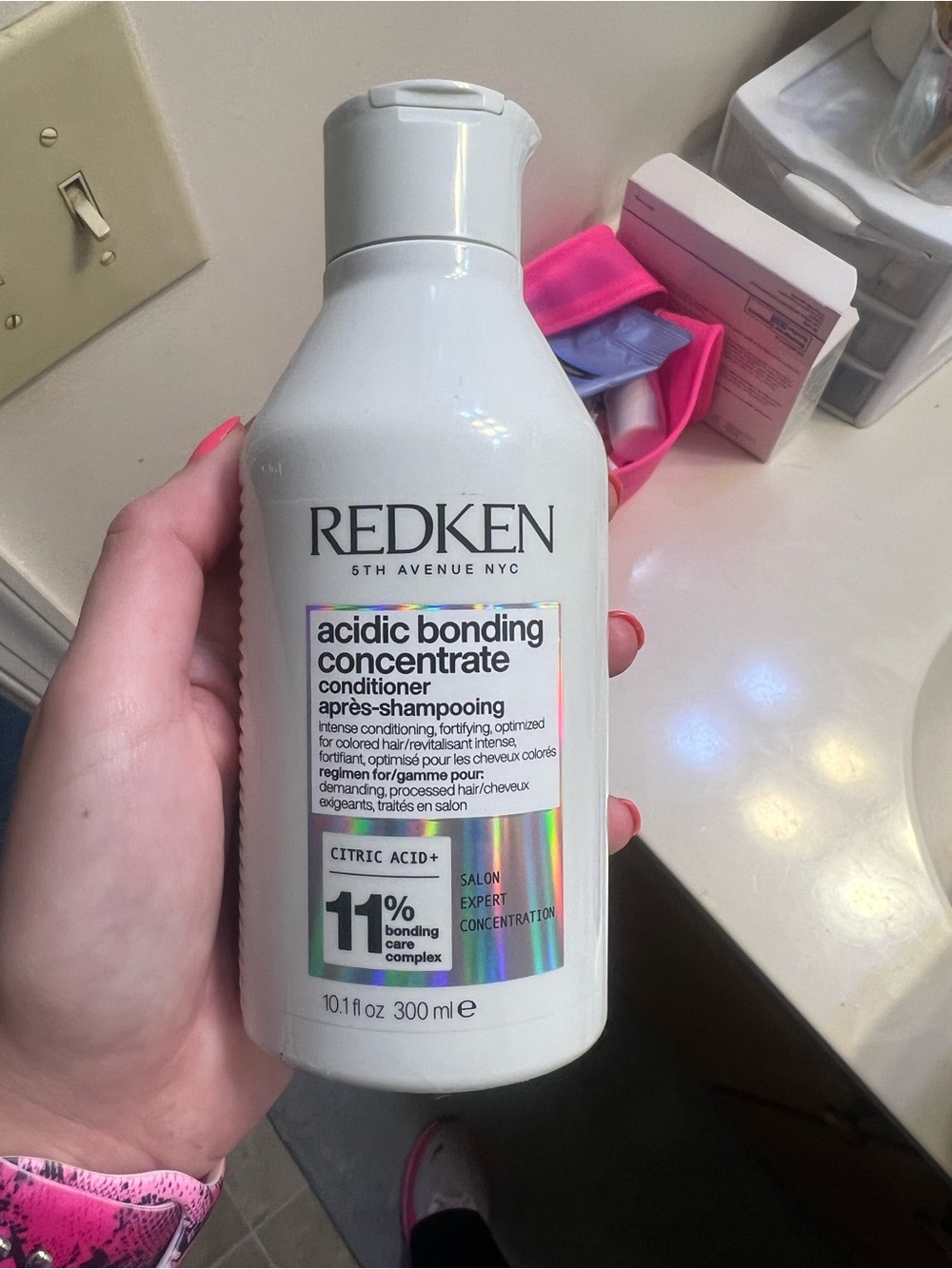 New in bottle full size  Redken Bond hair conditioner